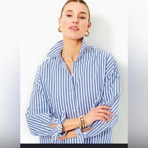 Lesia Relaxed Button Down Shirt || Size L